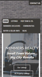 Mobile Screenshot of nemmersrealty.com